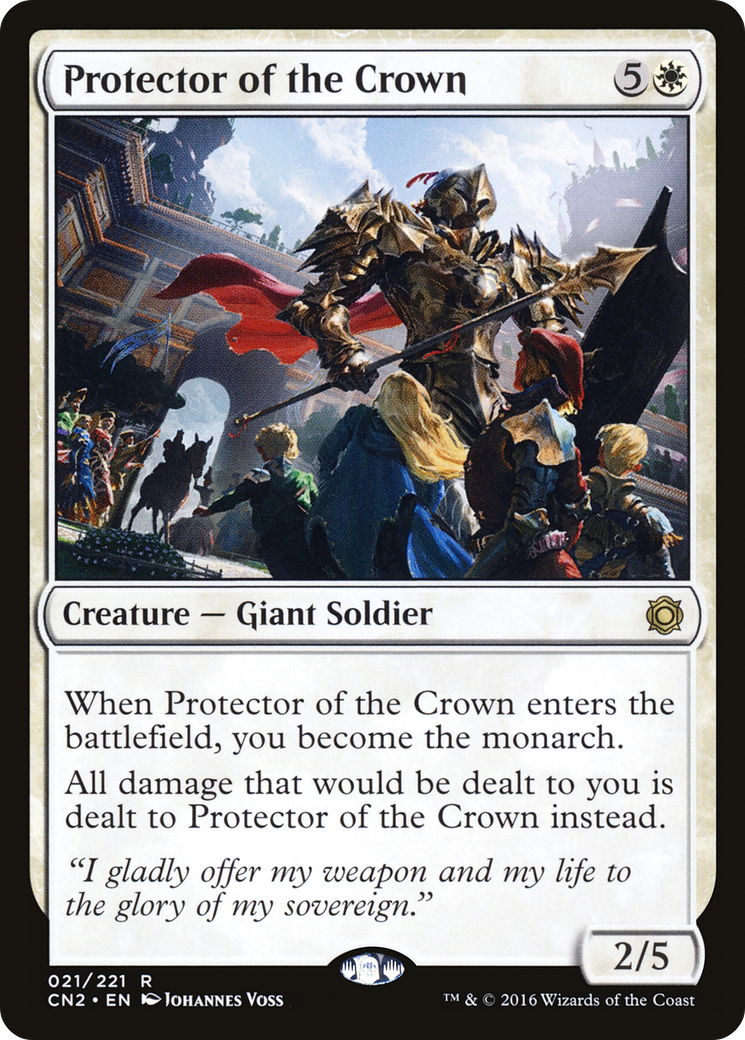 Protector of the Crown (CN2-021) - Conspiracy: Take the Crown Foil