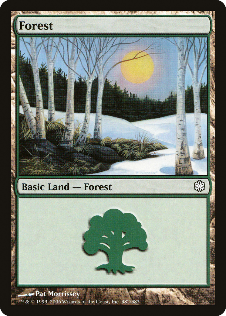 Forest (382) (CTD-382) - Coldsnap Theme Decks