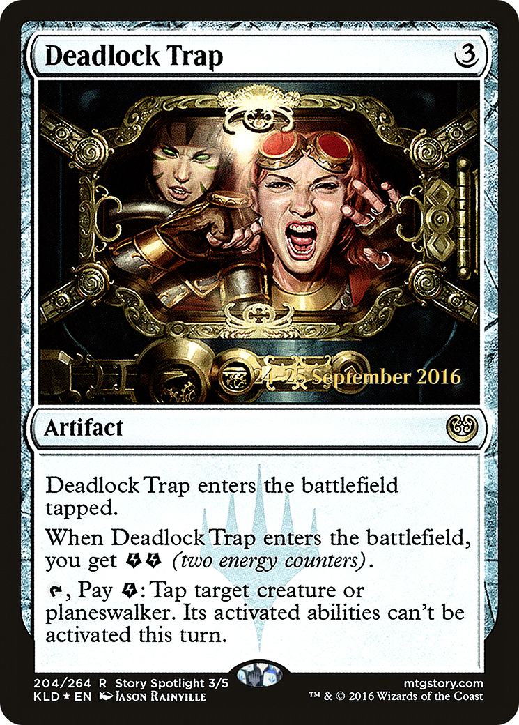 Deadlock Trap (PRE-204) - Kaladesh Promos Foil