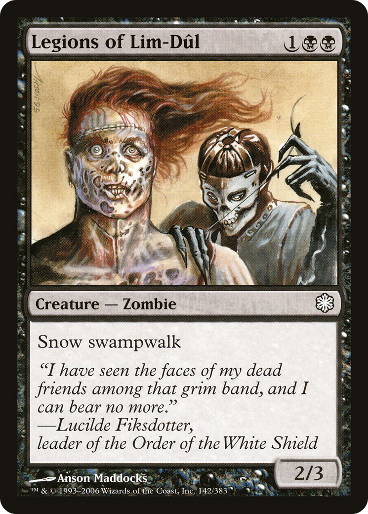 Legions of Lim-Dul (CTD-142) - Coldsnap Theme Decks