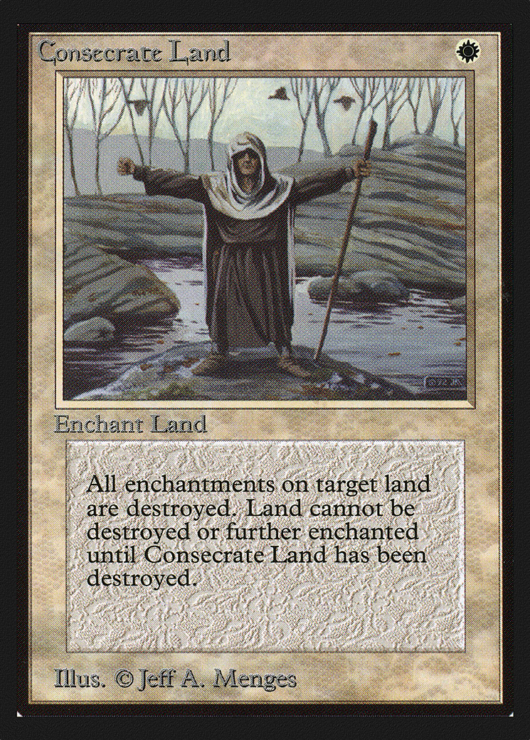 Consecrate Land (CE) (CED-) - Collectors' Edition