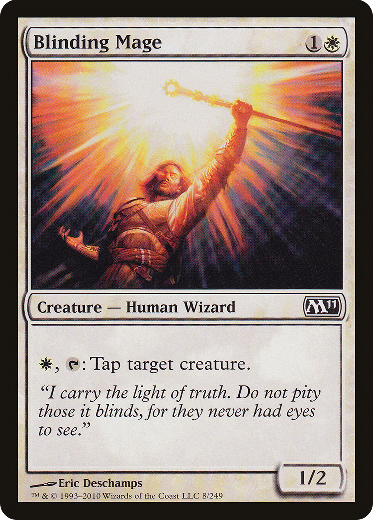 Blinding Mage (M11-008) - Magic 2011 Foil
