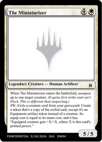 The Miniaturizer (UNK-RW04D) - Unknown Event