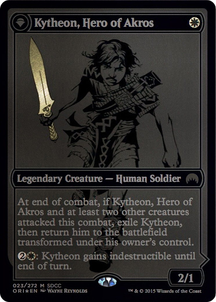 Kytheon, Hero of Akros (SDCC 2015 Exclusive) (PS15-023) - San Diego Comic-Con 2015: (originpwdfc) Foil
