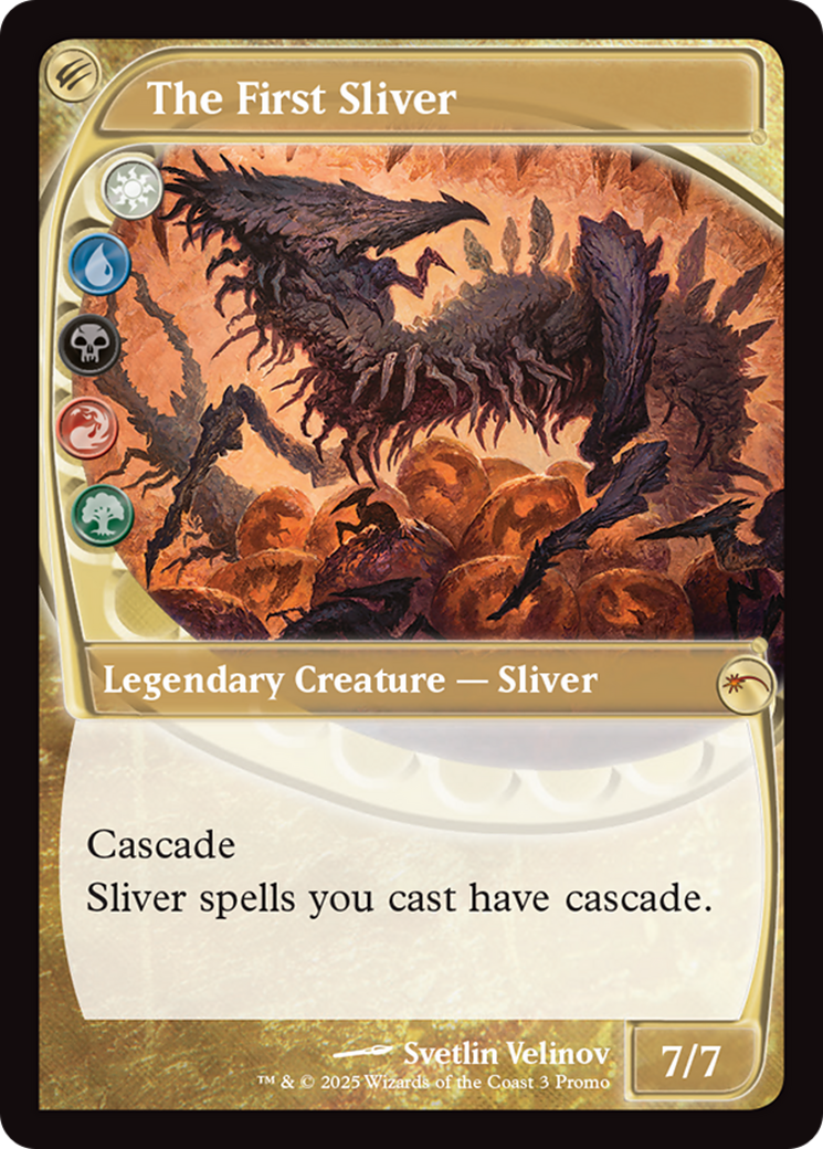 The First Sliver (Future Sight) (MFP-003) - MagicFest 2025 Foil