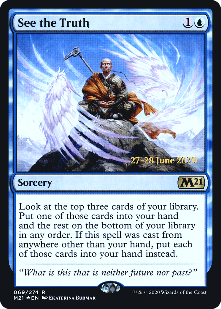 See the Truth (PRE-069) - Core Set 2021 Promos Foil