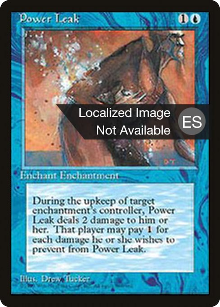 Power Leak (4BB-) - Fourth Edition Foreign Black Border