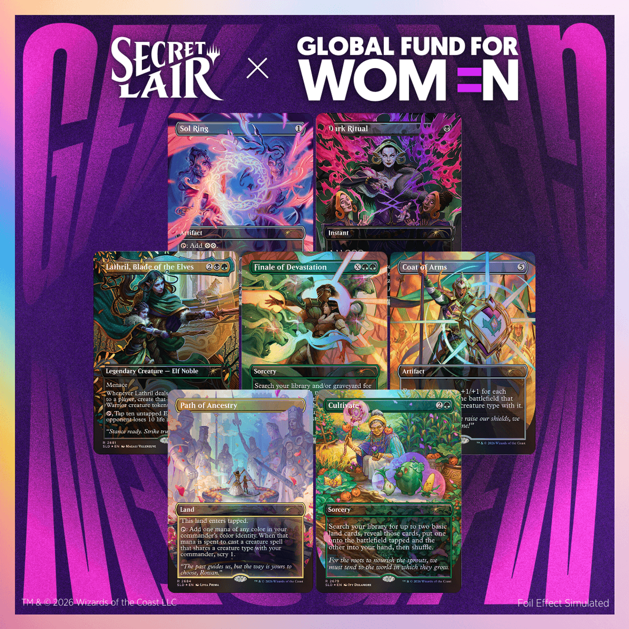 Secret Lair Drop: Their Magic is Limitless Foil Edition