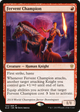 Fervent Champion (PPELD-124P) - Throne of Eldraine Promos