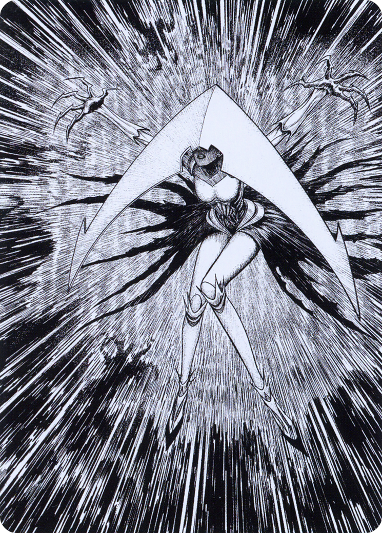 Elesh Norn, Mother of Machines // Elesh Norn, Mother of Machines (AONE-064) - Phyrexia: All Will Be One Art Series (Borderless)