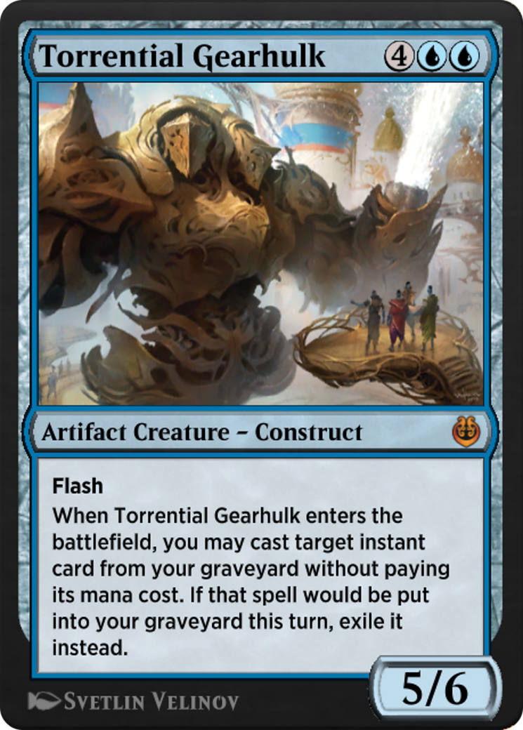 Torrential Gearhulk (KLR-070) - Kaladesh Remastered