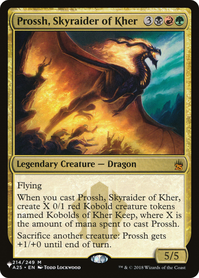 Prossh, Skyraider of Kher (LIST-214/249) - The List