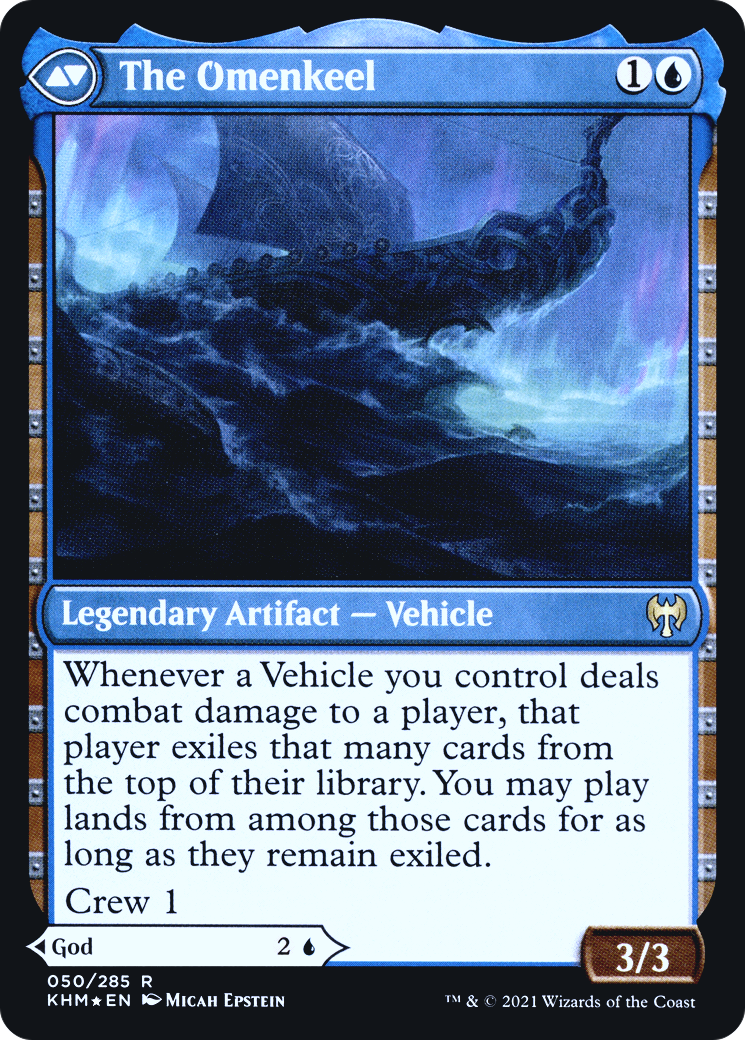 Cosima, God of the Voyage (PRE-050) - Kaldheim Promos Foil