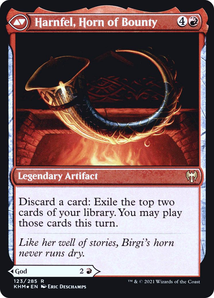 Birgi, God of Storytelling (PRE-123) - Kaldheim Promos Foil