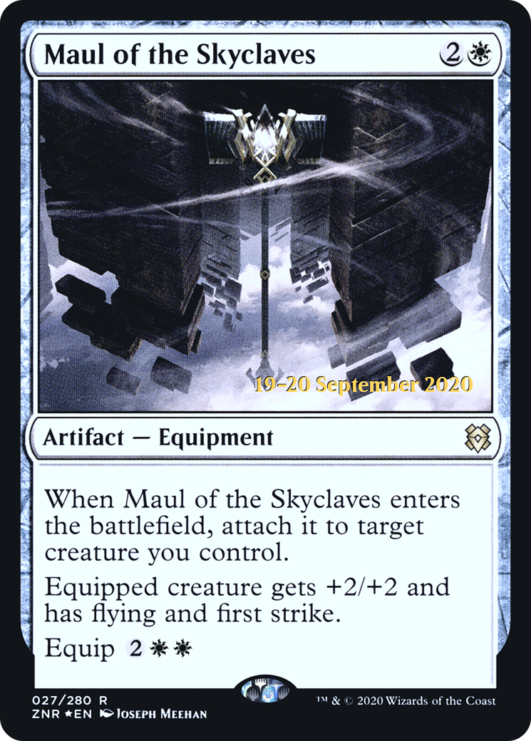 Maul of the Skyclaves (PRE-027) - Zendikar Rising Promos Foil