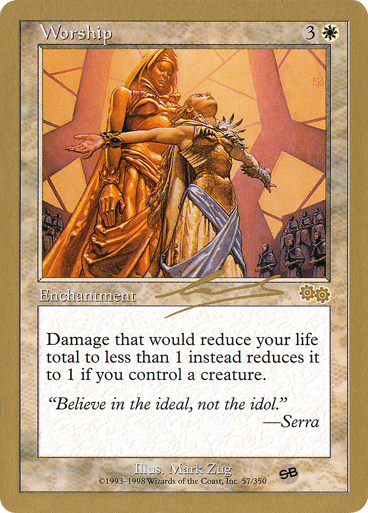 Worship - 2000 Nicolas Labarre (USG) (SB) (WCD-) - World Championship Decks 2000