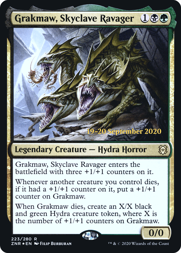 Grakmaw, Skyclave Ravager (PRE-223) - Zendikar Rising Promos Foil