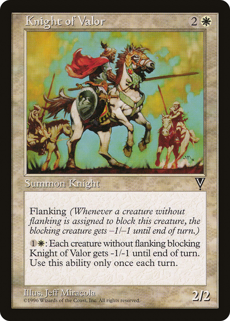 Knight of Valor (VIS-) - Visions