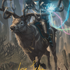 Oko, the Ringleader // Oko, the Ringleader (AOTJ-054) - Outlaws of Thunder Junction Art Series (Borderless) Foil