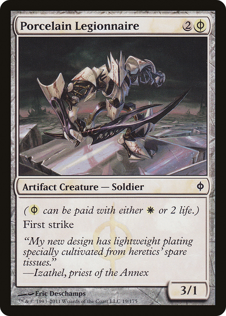 Porcelain Legionnaire (NPH-019) - New Phyrexia Foil