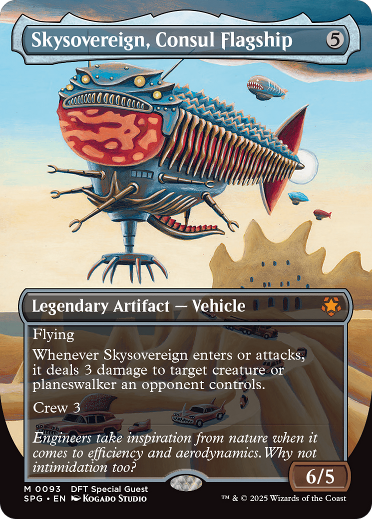 Skysovereign, Consul Flagship (Borderless) (SPG-093) - Special Guests (Borderless) Foil