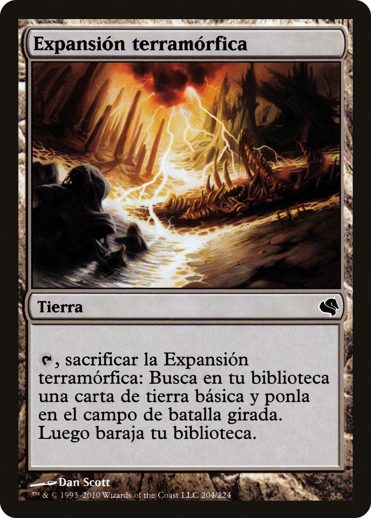 Terramorphic Expanse (Spanish) - "Expansion terramorfica" (PS11-204) - Salvat 2011
