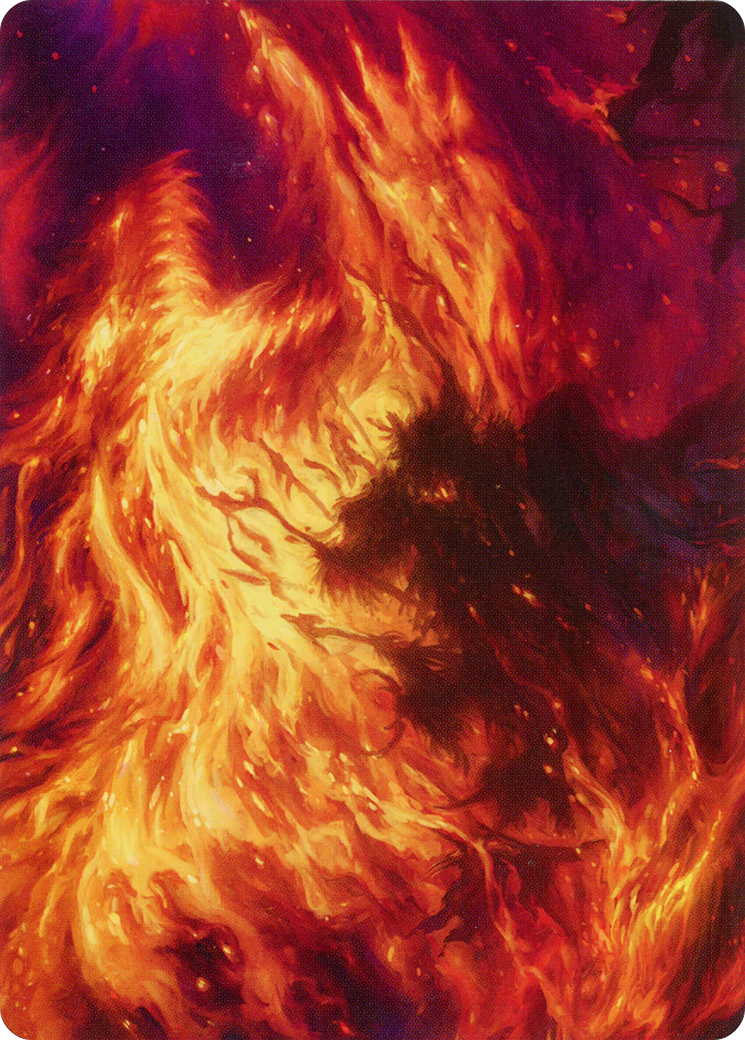 Stoke the Flames // Stoke the Flames (AMOM-038) - March of the Machine Art Series (Borderless)