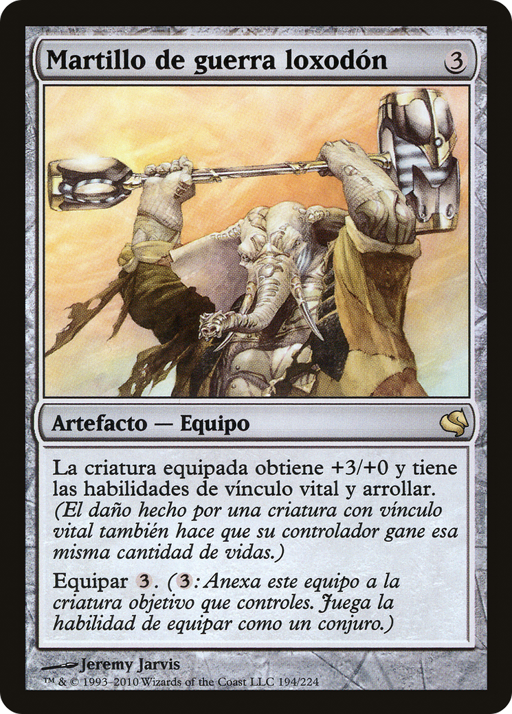 Loxodon Warhammer (Spanish) - "Martillo de guerra loxodon" (PS11-194) - Salvat 2011