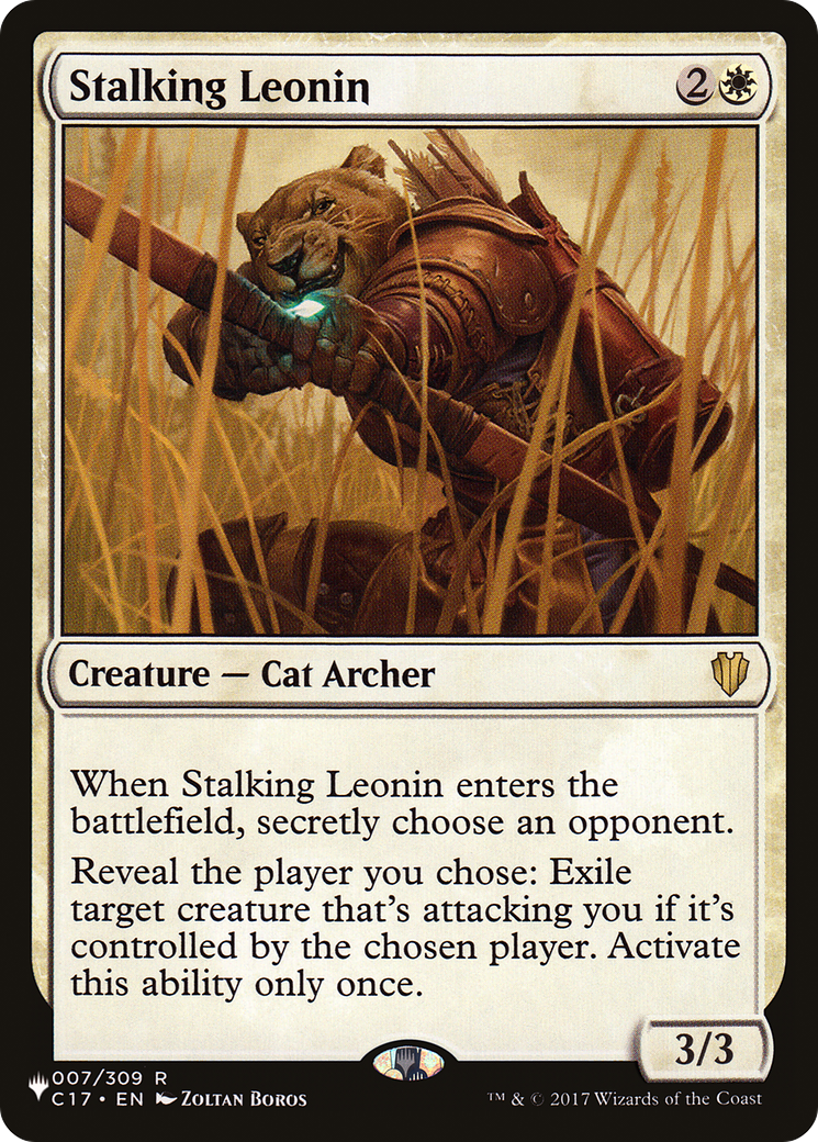 Stalking Leonin (LIST-007/309) - The List
