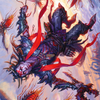 Scion of the Swarm // Scion of the Swarm (AZNR-059) - Zendikar Rising Art Series (Borderless) Foil