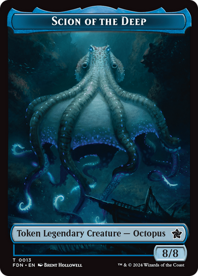 Scion of the Deep (TFDN-013) - Foundations Tokens