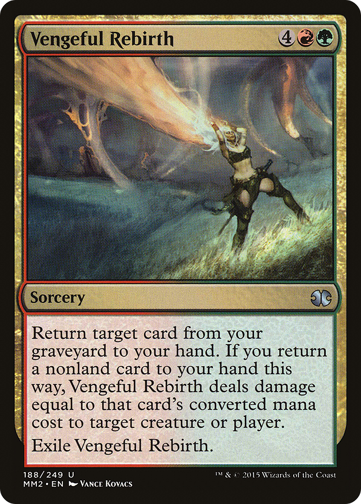 Vengeful Rebirth (MM2-188) - Modern Masters 2015