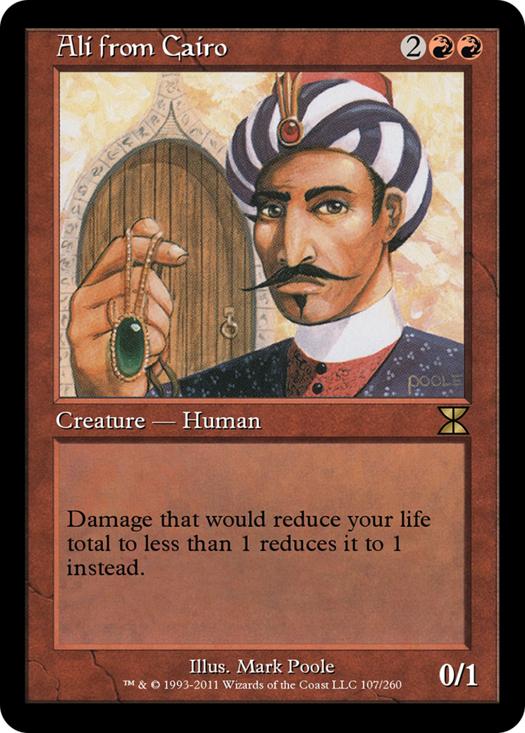 Ali from Cairo (ME4-107) - Masters Edition IV Foil