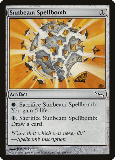 Sunbeam Spellbomb [Mirrodin]