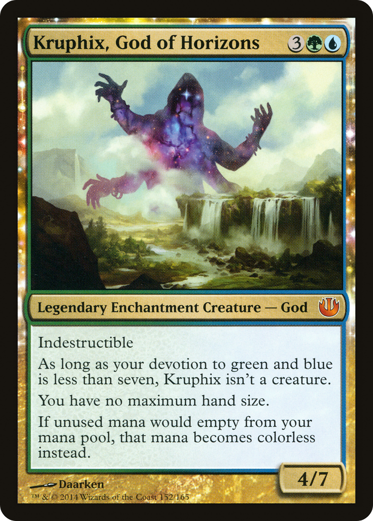 Kruphix, God of Horizons (JOU-152) - Journey into Nyx: (enchantment)