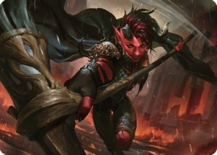 Karlach, Fury of Avernus Art Card (34/81) (ASCLB-034) - Art Series: Commander Legends: Battle for Baldur's Gate
