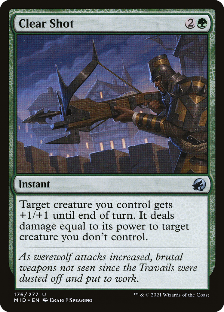 Clear Shot (MID-176) - Innistrad: Midnight Hunt