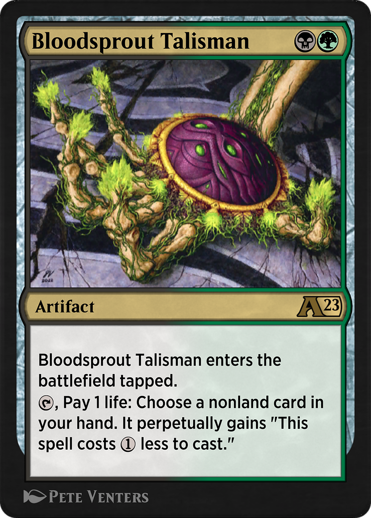 Bloodsprout Talisman (YDMU-021) - Alchemy: Dominaria