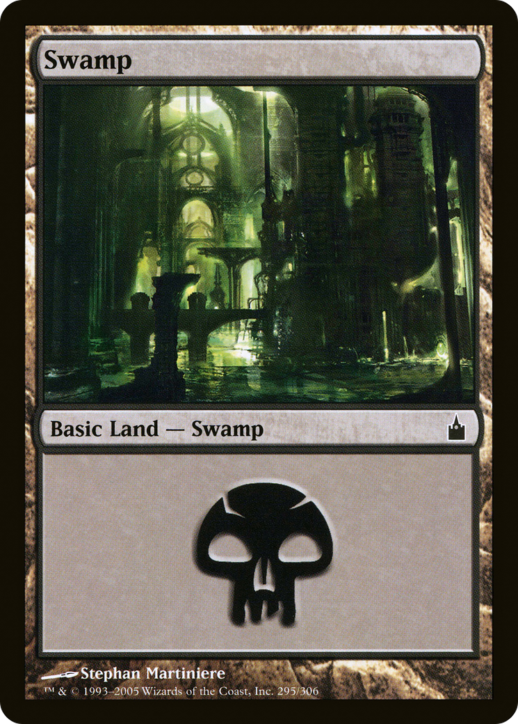 Swamp (295) (RAV-295) - Ravnica: City of Guilds Foil