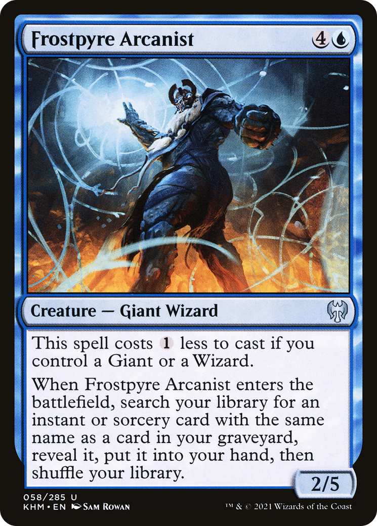 Frostpyre Arcanist (KHM-058) - Kaldheim