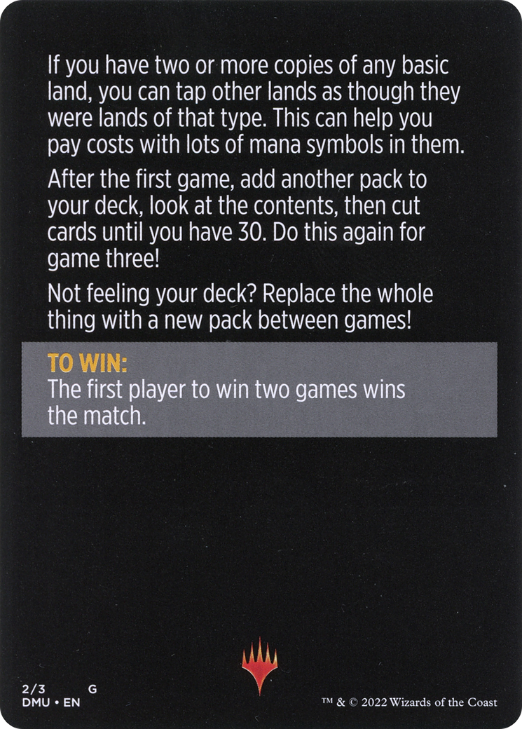 Mini-Master // Mini-Master (cont'd) (MDMU-002) - Dominaria United Minigames Foil