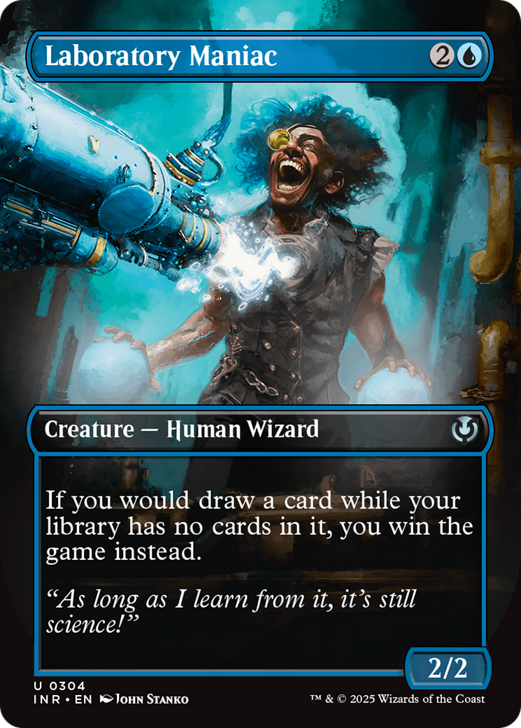 Laboratory Maniac (Borderless) (INR-304) - Innistrad Remastered (Borderless)