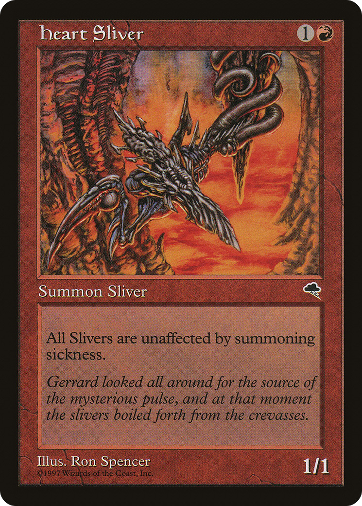 Heart Sliver (TMP-182) - Tempest