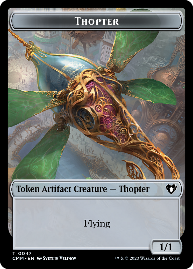 Thopter (TCMM-047) - Commander Masters Tokens Foil
