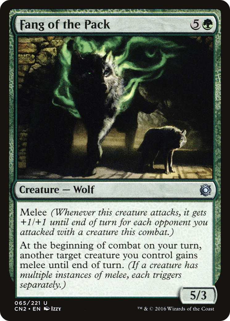 Fang of the Pack (CN2-065) - Conspiracy: Take the Crown Foil