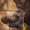 Rise from the Tides Art Card (Gold-Stamped Signature) (ASCMM-011) - Commander Masters Art Series (Borderless)