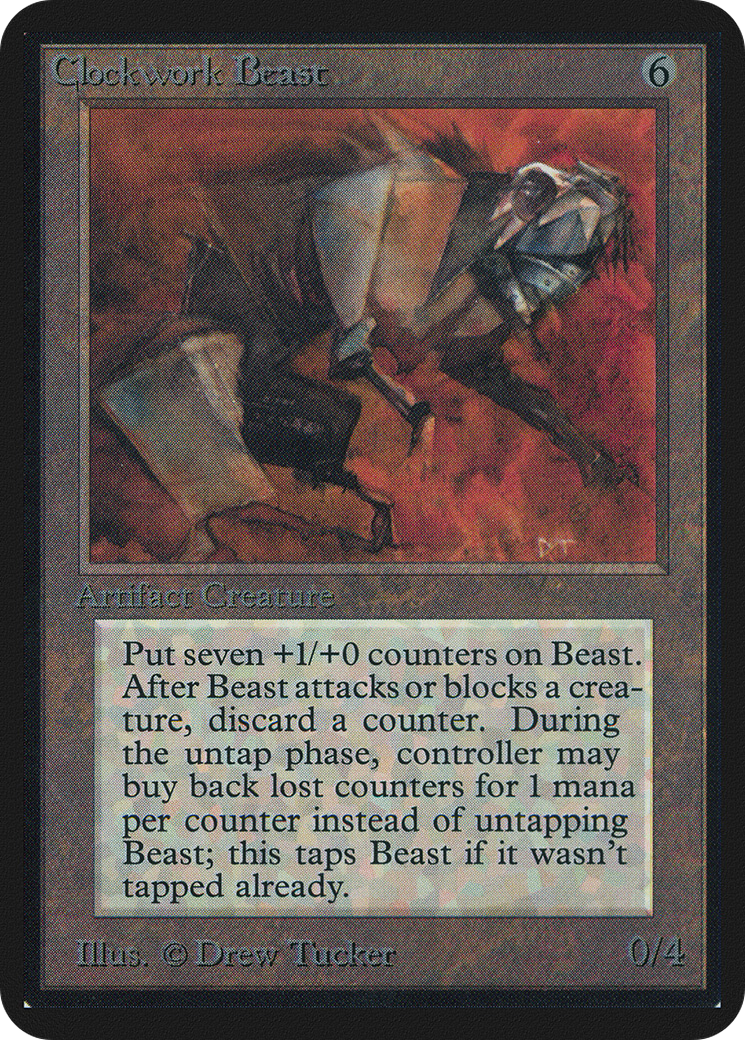 Clockwork Beast (LEA-) - Limited Edition Alpha