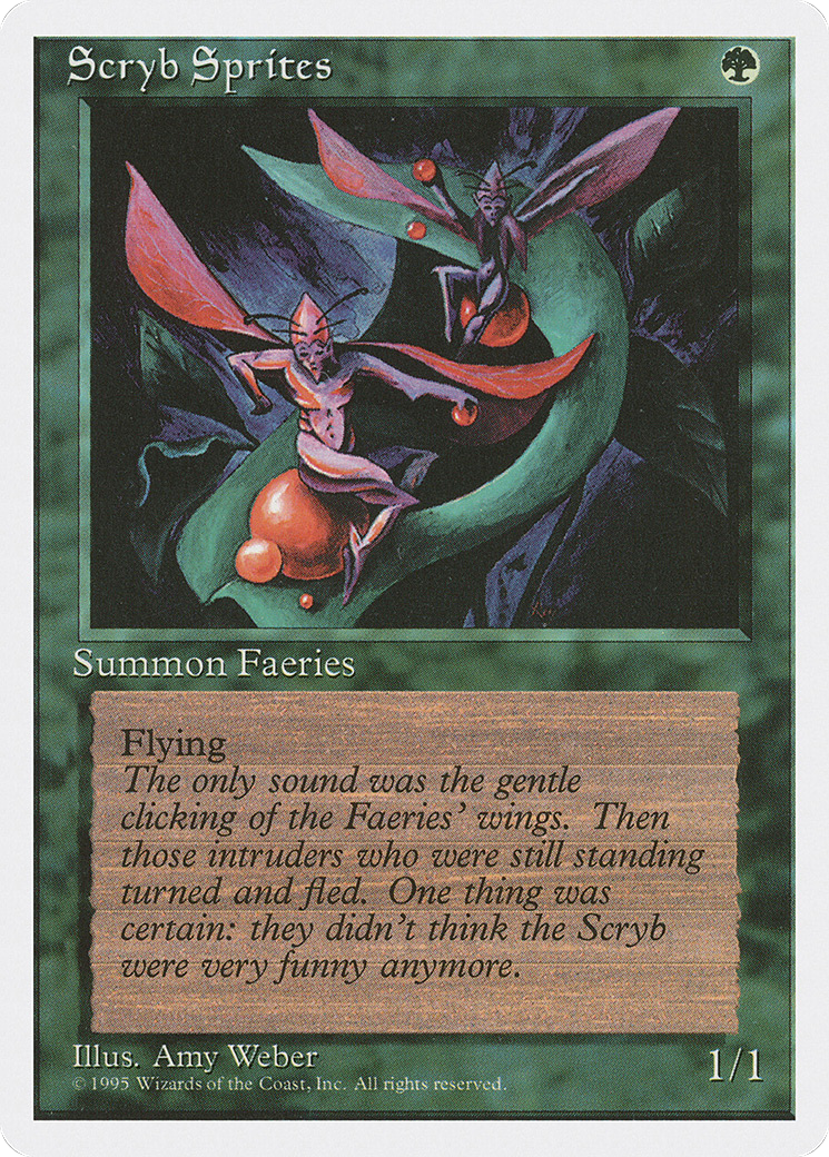 Scryb Sprites (4ED-) - Fourth Edition