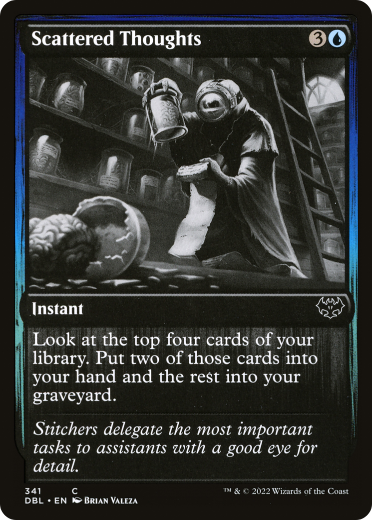 Scattered Thoughts (DBL-341) - Innistrad: Double Feature