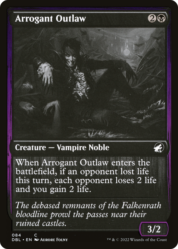 Arrogant Outlaw (DBL-084) - Innistrad: Double Feature